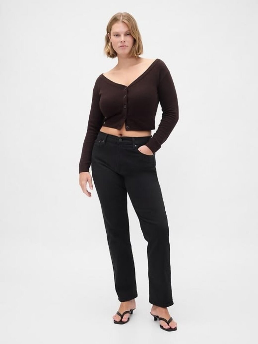 GAP 90s Straight High Rise Jean